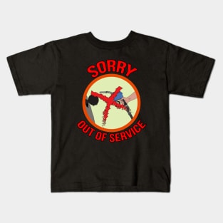 Sorry Out Of Service Kids T-Shirt